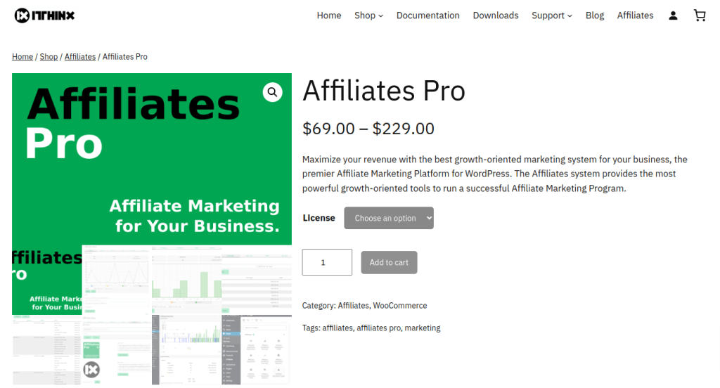 Affiliates Pro WooCommerce Plugin