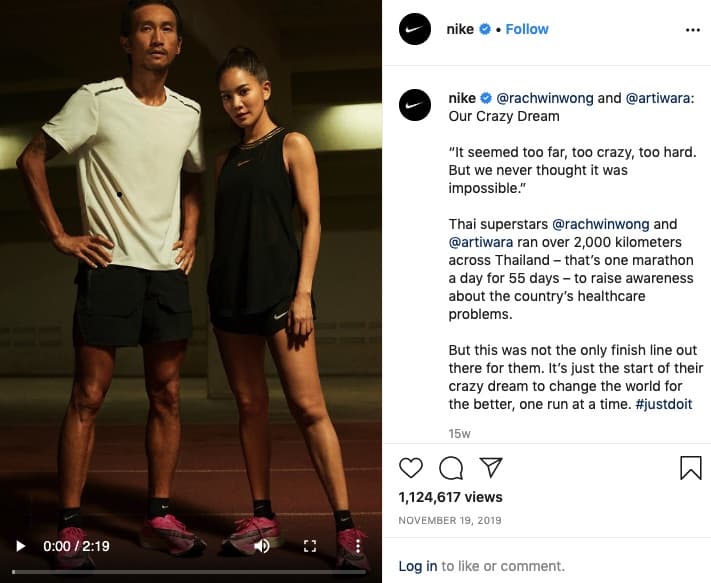 Example of Black Friday Influencer Campaign