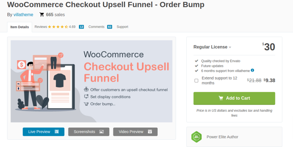 WooCommerce Checkout Upsell