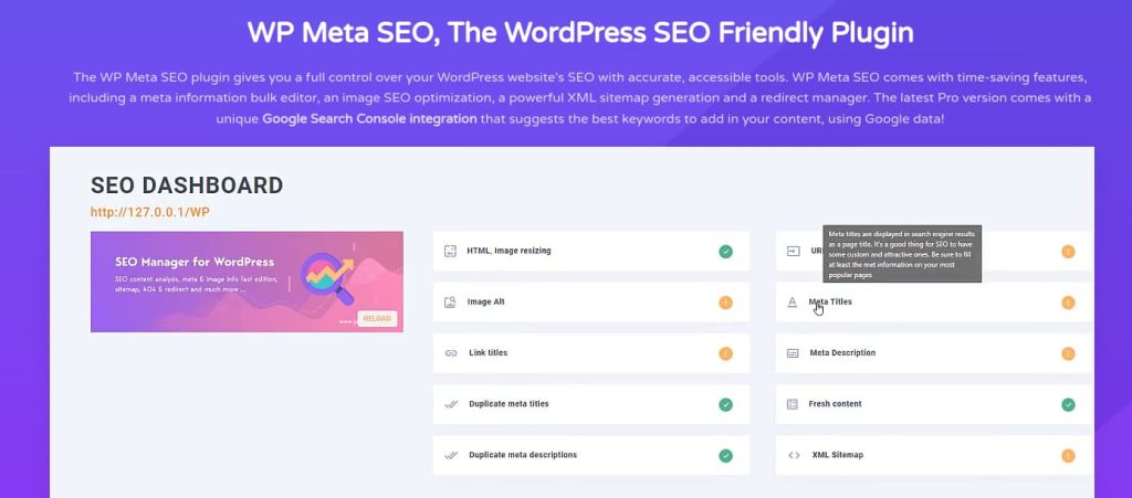 WP Meta SEO Plugin