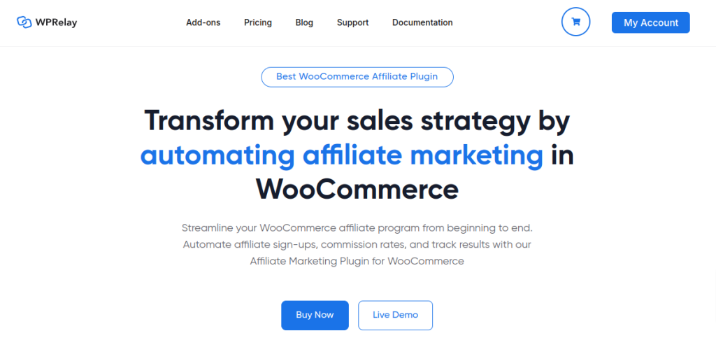 WPRelay WooCommerce Affiliate Plugin