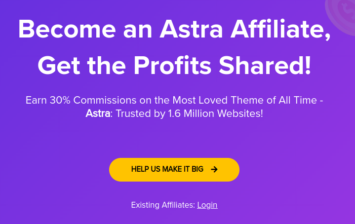 Astra Affiliate Program