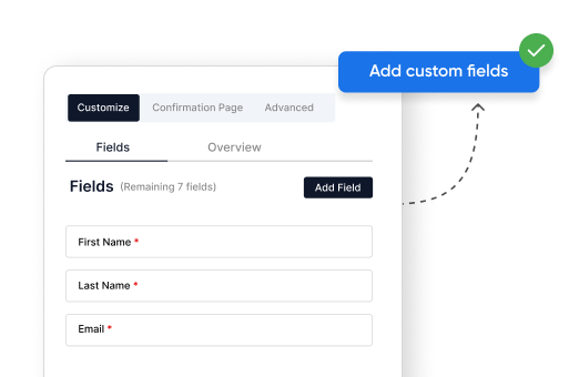 Customizable Fields & Styling