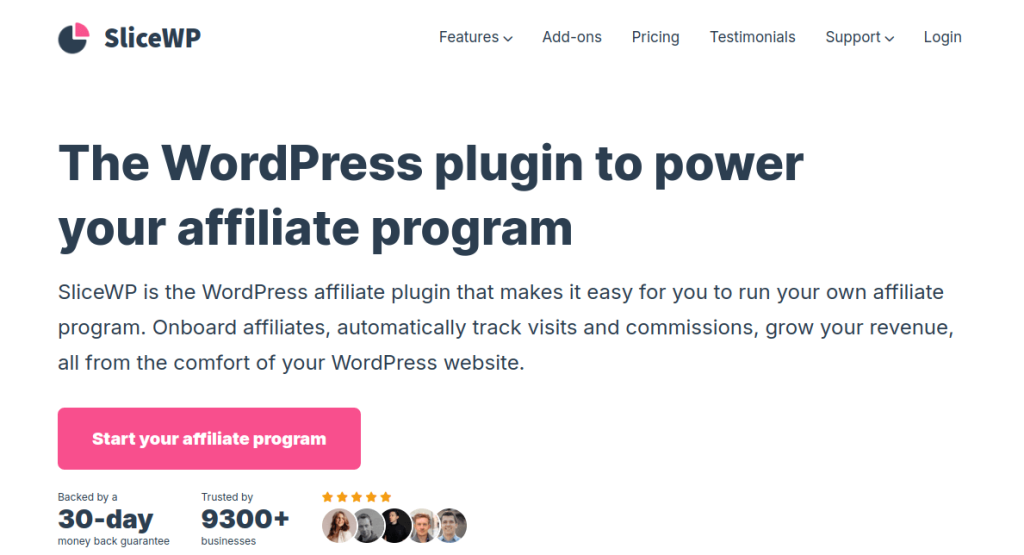 slicewp affiliate plugin